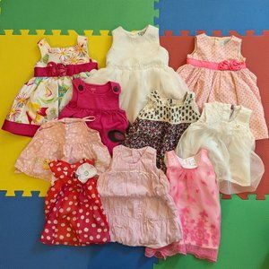 *sold* Baby 3-6 Months Summer Dresses Bundle
